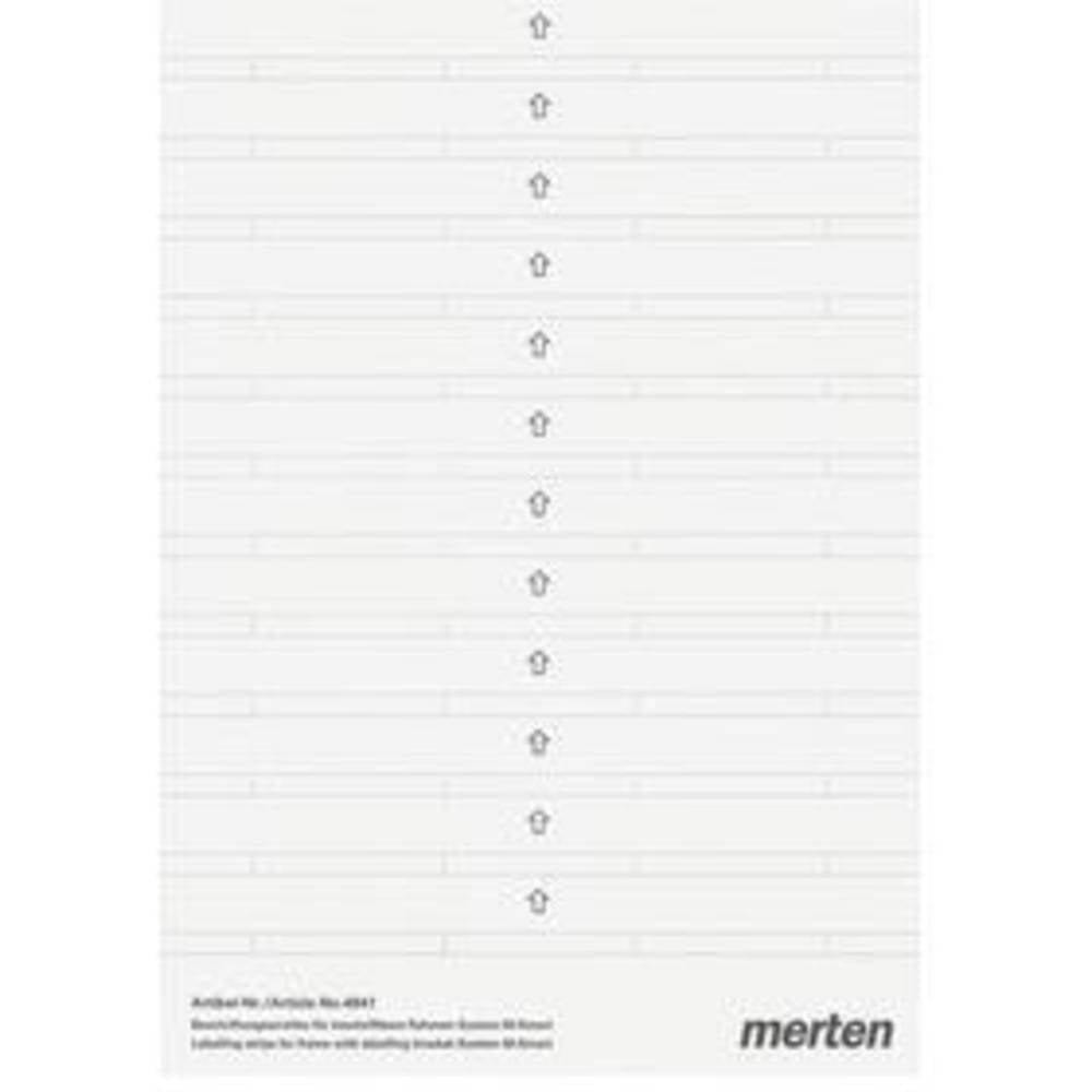 Merten 387100 Accessoire System M Polar-wit 1 stuk(s)
