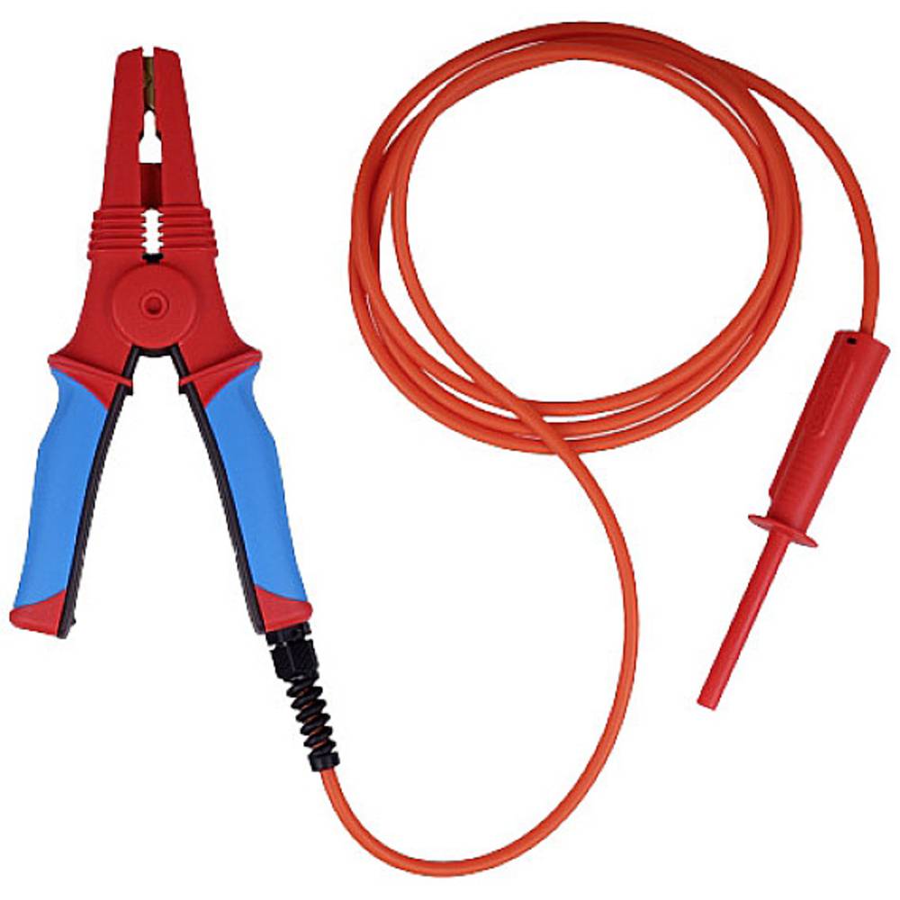 Metrel A 1639 RED 2M5 Krokodillenklem Rood-blauw