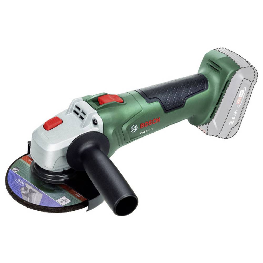 Bosch Home and Garden PWS 18V-70 06033E6001 Haakse slijper 125 mm 18 V