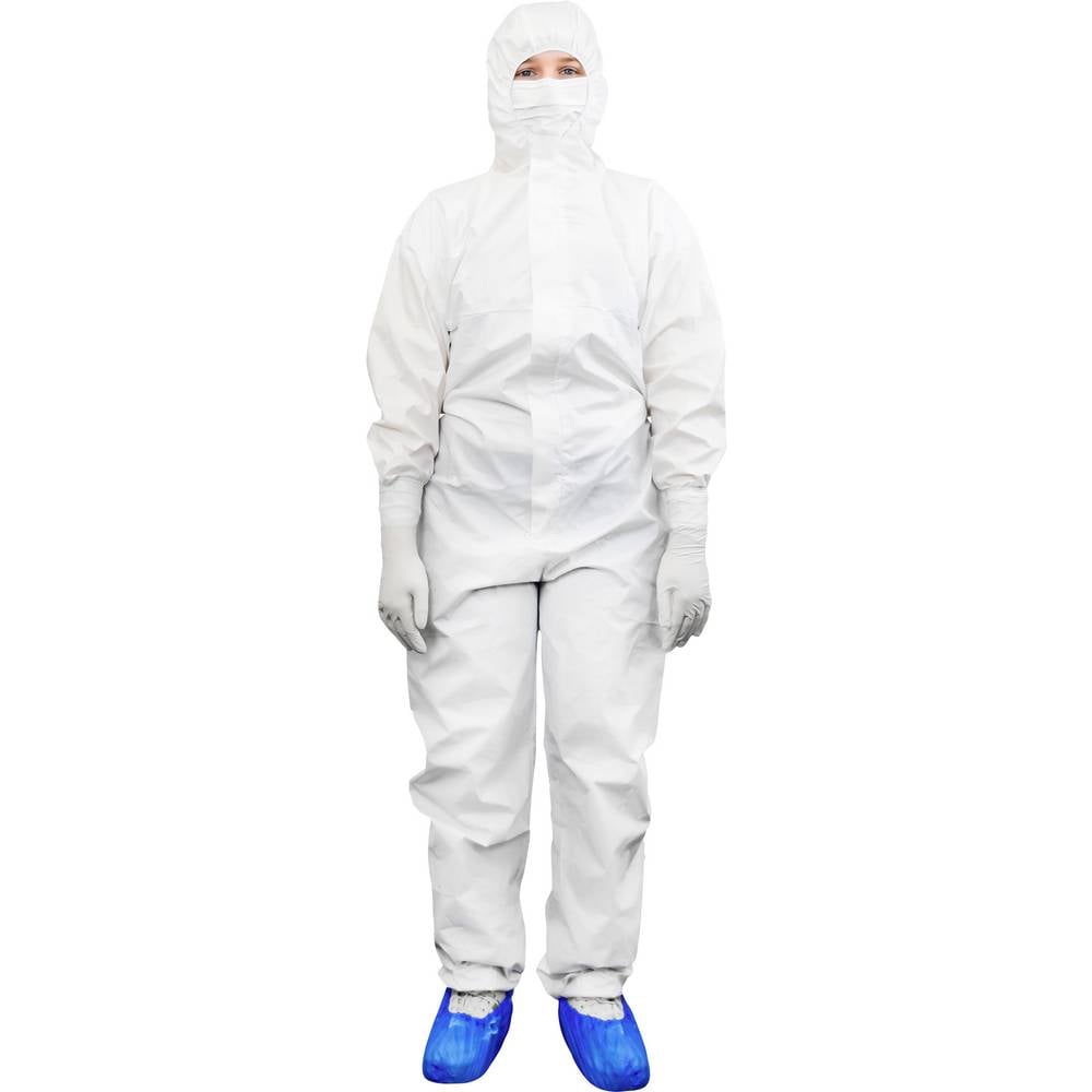 Antistat 600-5009E ische wegwerpoveralls Maat: XL Wit