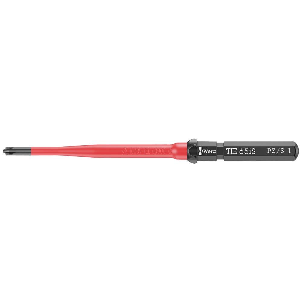 Wera Kraftform Kompakt VDE 65 iS PZ/S # 1 x 157 mm TIE Elektronica Plus/minus Verwisselbare kling 1 mm