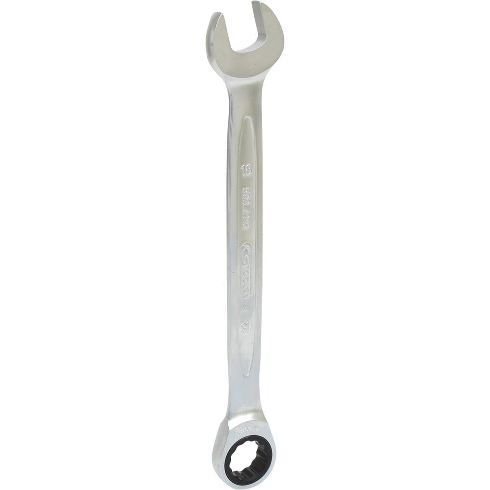 KS Tools 503.4218 5034218 Steek-ringratelsleutel Sleutelbreedte (metrisch) 18 mm