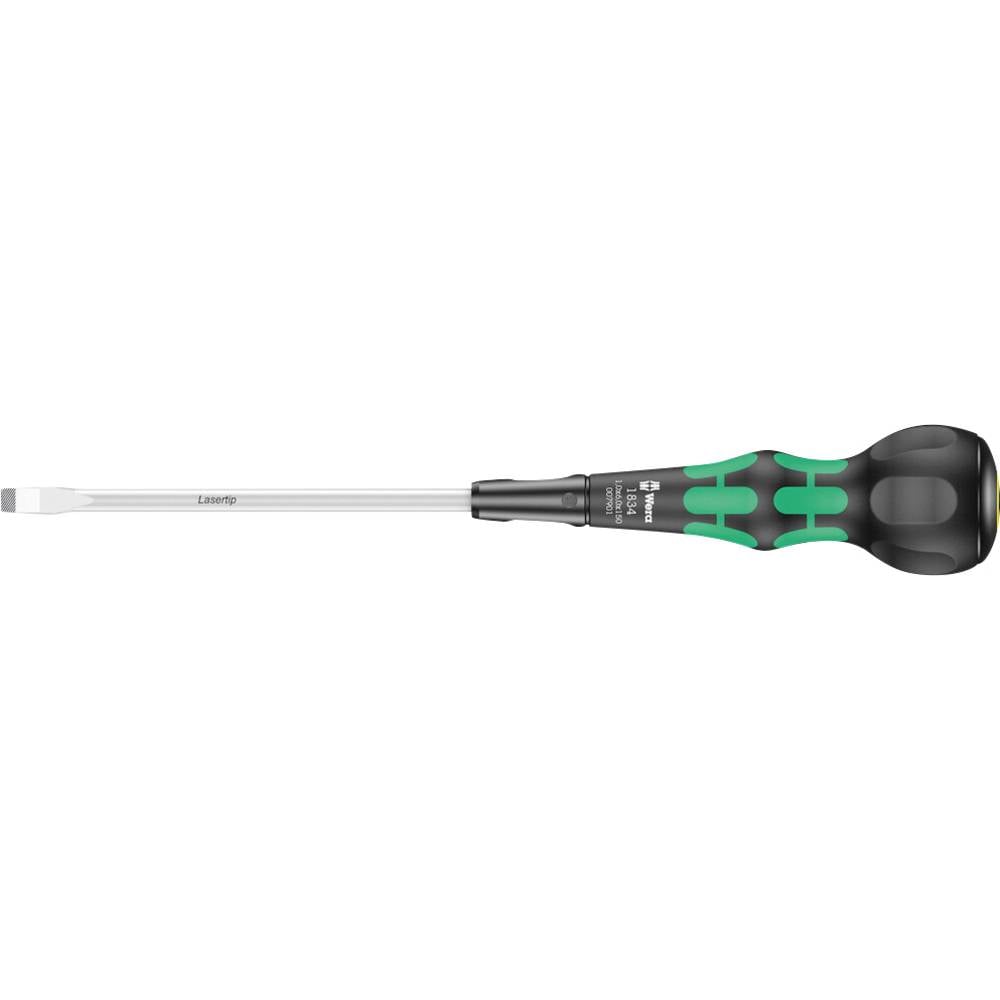 Wera 1834 Platte schroevendraaier Kopbreedte: 6 mm Koplengte: 120 mm