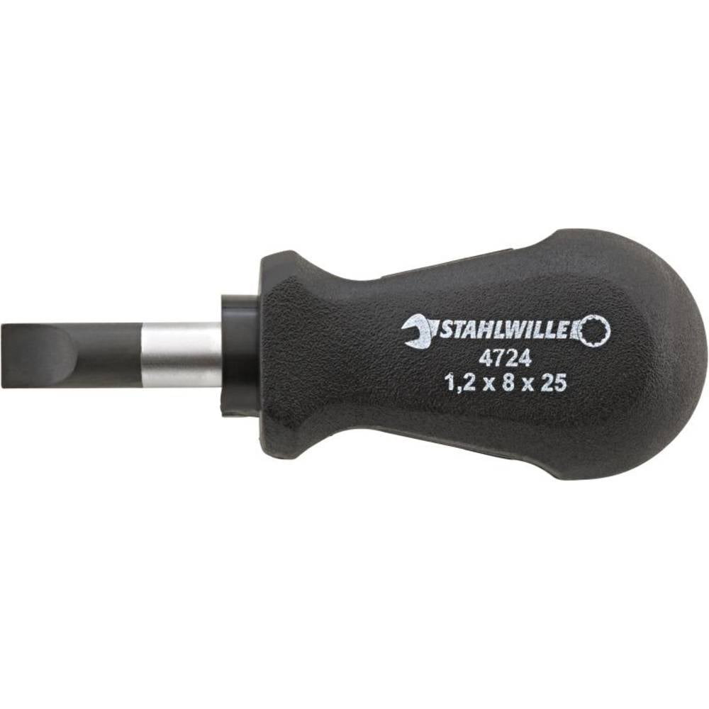 Stahlwille 4724 3 1,2X8,0X 25 VERGASERSCHRAUBENDREHER Platte schroevendraaier