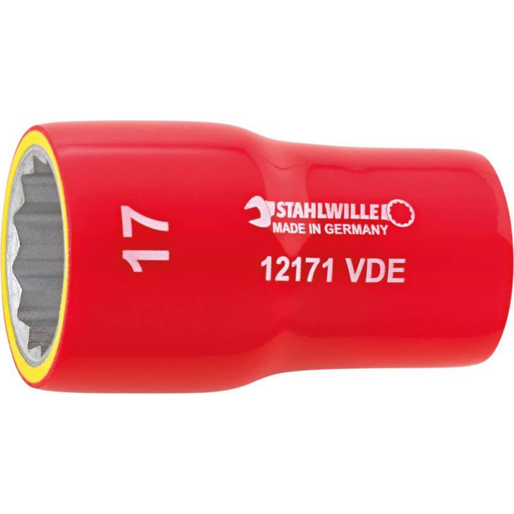 Stahlwille 12171 VDE-12 02380012 Dubbel zeskant Dopsleutelinzetstuk 12 mm 3/8 (10 mm)