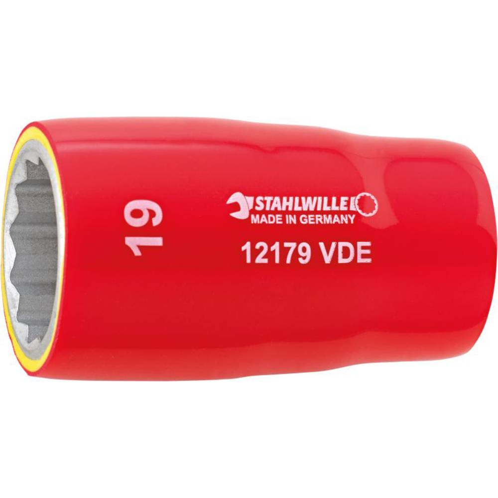 Stahlwille 12179 VDE-13 03370013 Dubbel zeskant Dopsleutelinzetstuk 13 mm 1/2 (12.5 mm)