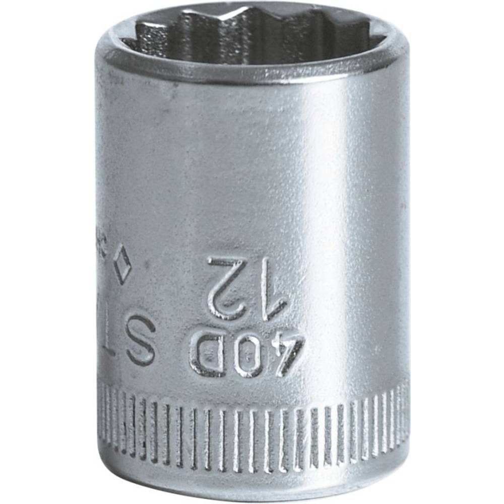 Stahlwille 40 D 12 01030012 Dubbel zeskant Dopsleutelinzetstuk 12 mm 1/4 (6.3 mm)