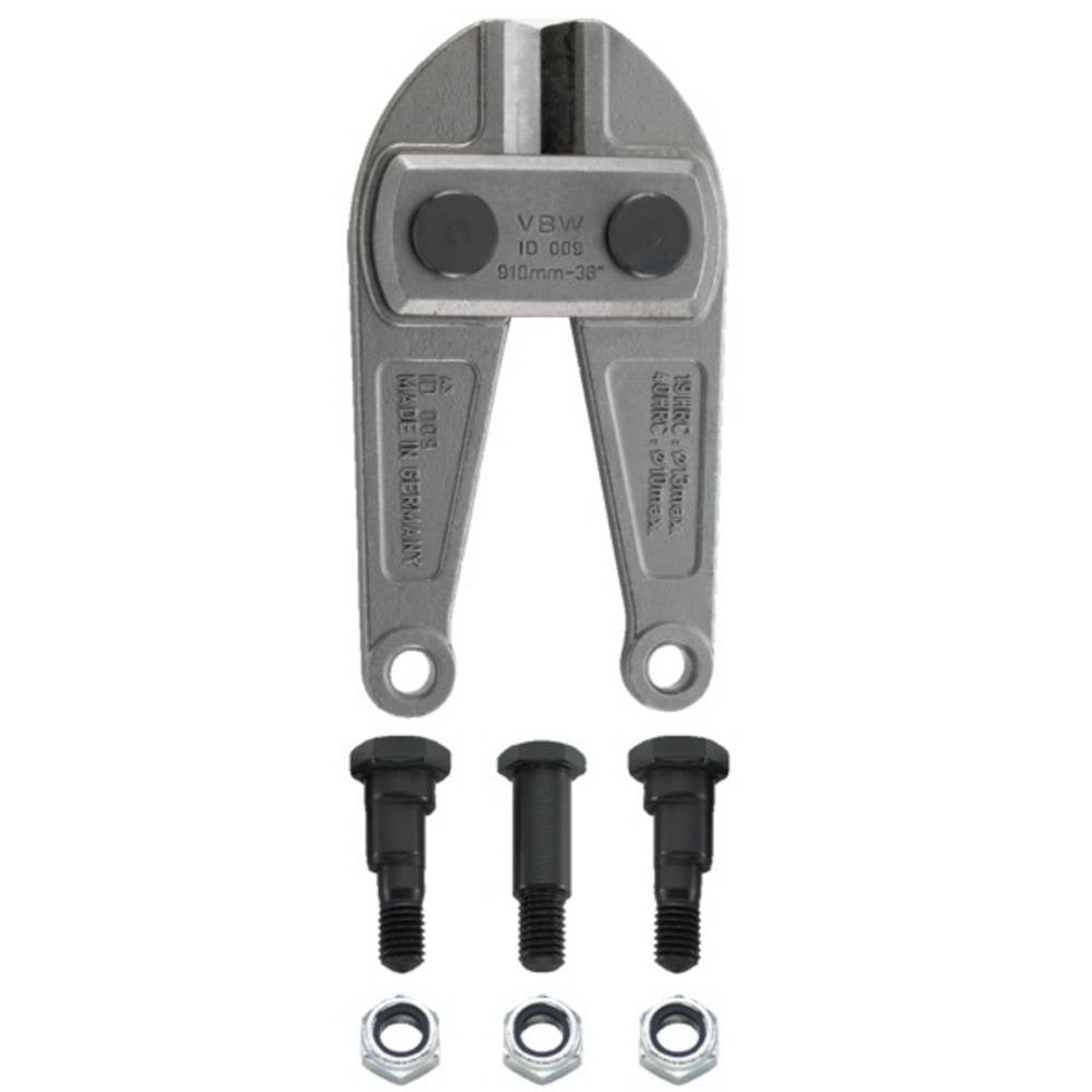 VBW Waggonit 980-1 Kop voor boutenschaar 460 mm 48 HRC Geschikt voor merk:  Waggonit