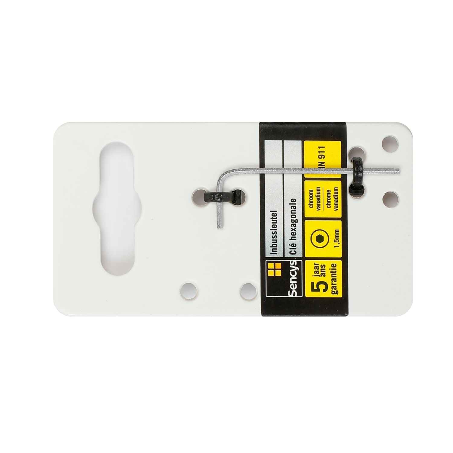 Sencys Inbussleutel Met Kogelkop 1,5mm