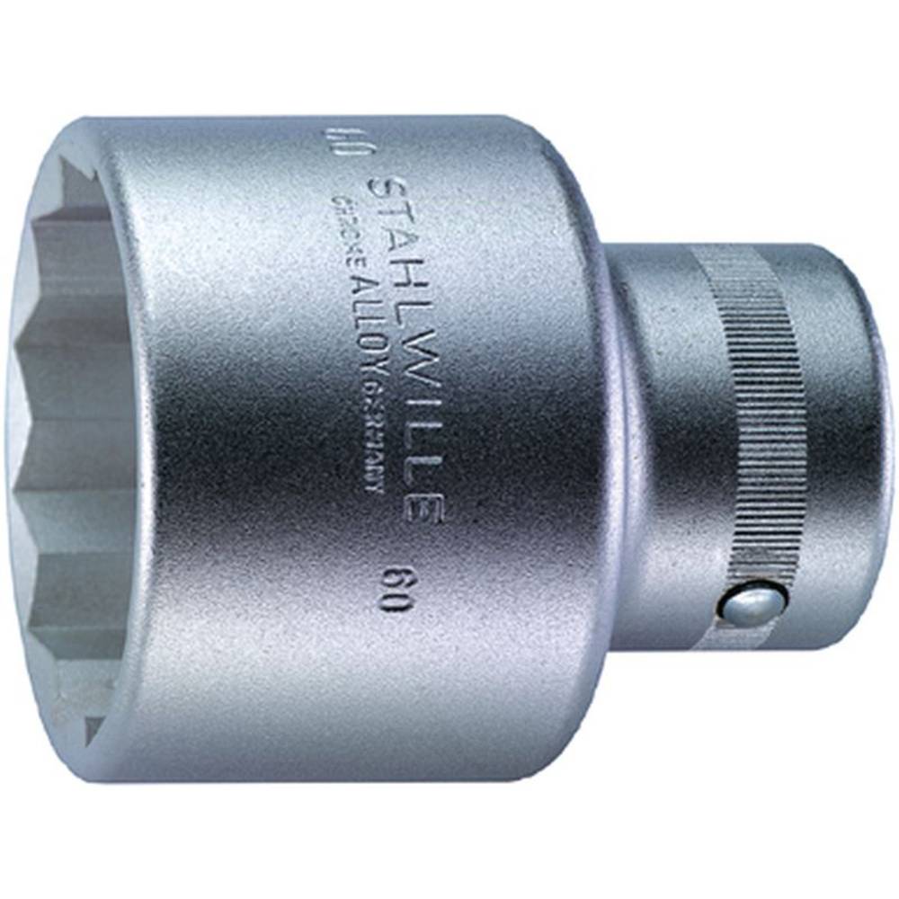 Stahlwille 60 34 06010034 Dubbel zeskant Dopsleutelinzetstuk 34 mm 1 (25 mm)