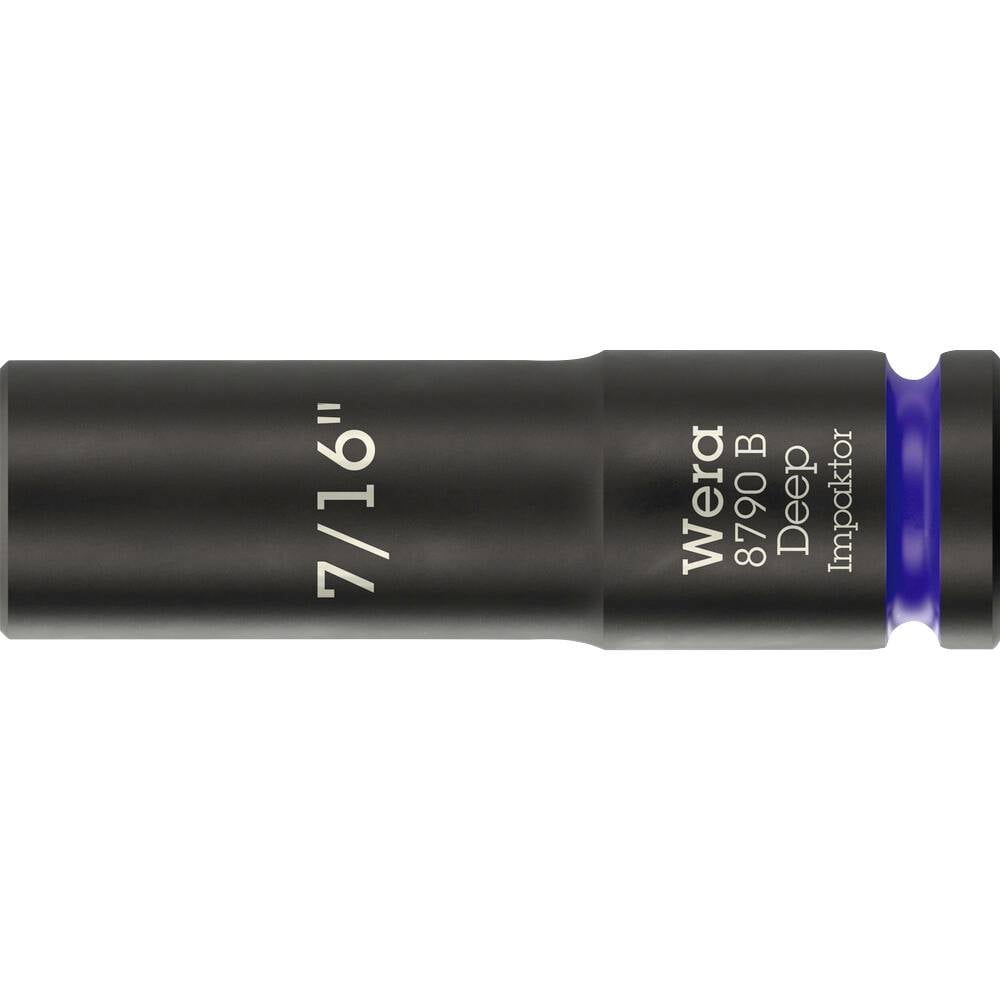 Wera 8790 B Impaktor Deep 05005567001 Dop (zeskant) Dopsleutelinzetstuk 7/16
