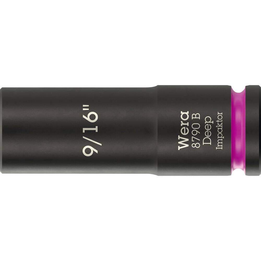 Wera 8790 B Impaktor Deep 05005569001 Dop (zeskant) Dopsleutelinzetstuk 9/16