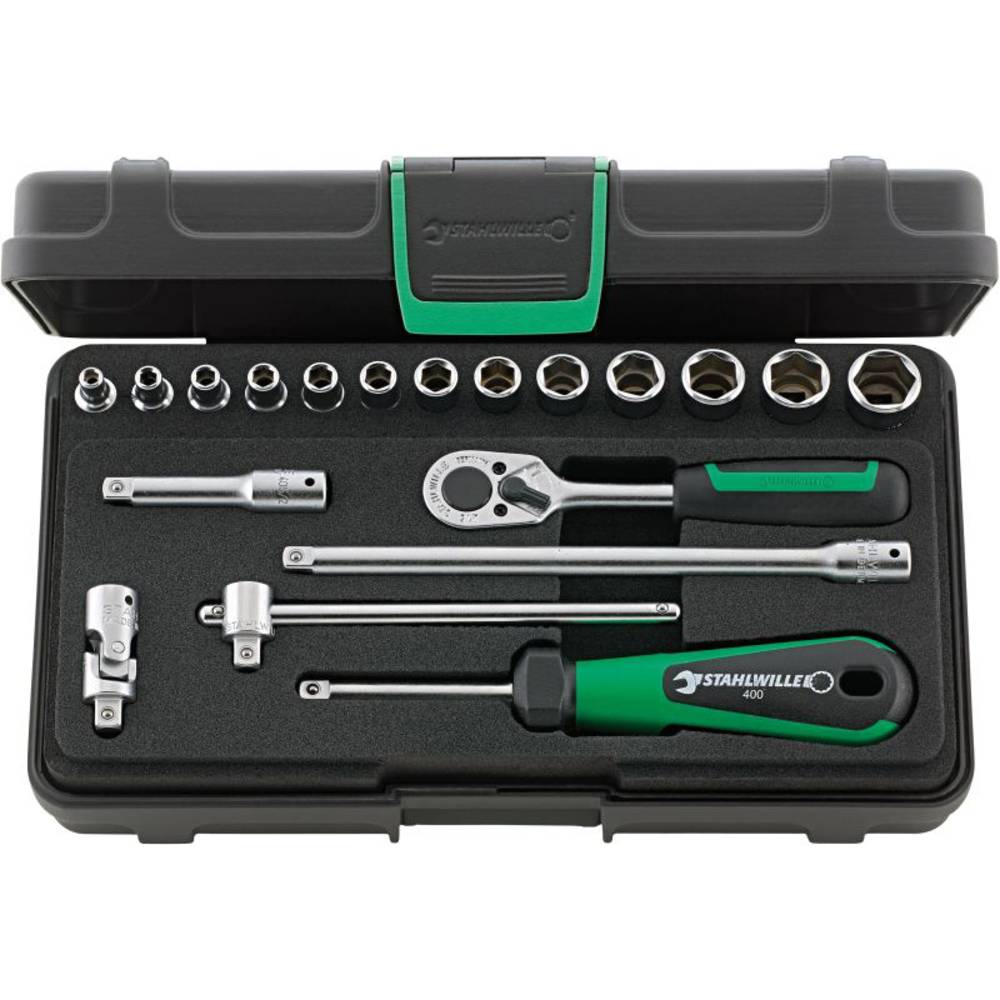 Stahlwille 40/13/6 KN 96011124 Dopsleutelset 1/4 (6.3 mm)