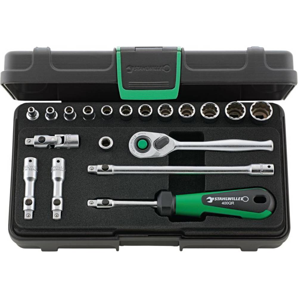 Stahlwille 40AD/12/7QR KN SG 96015208 Dopsleutelset 1/4 (6.3 mm)