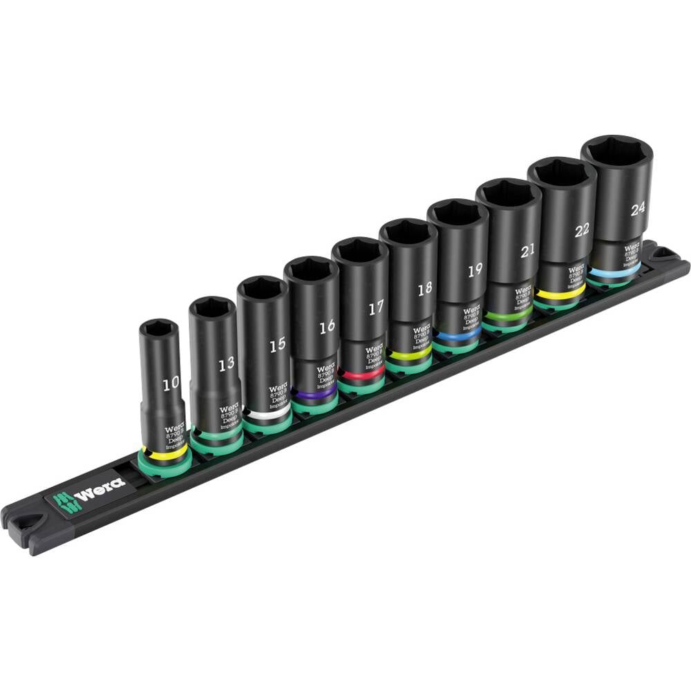 Wera 9660 05005590001 Dopsleutelset Metrisch 3/8