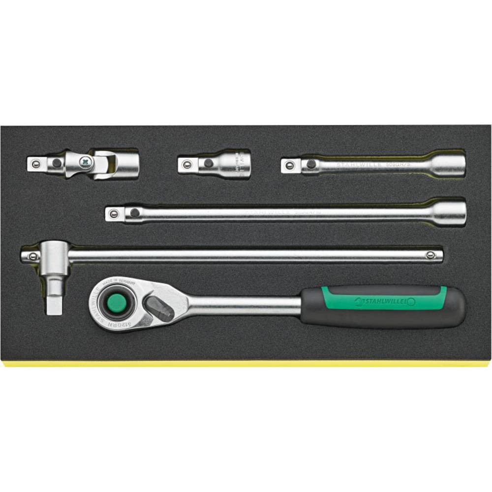 Stahlwille TCS 1/2 ZOLL-512/6 QR 96830362 Dopsleutelset