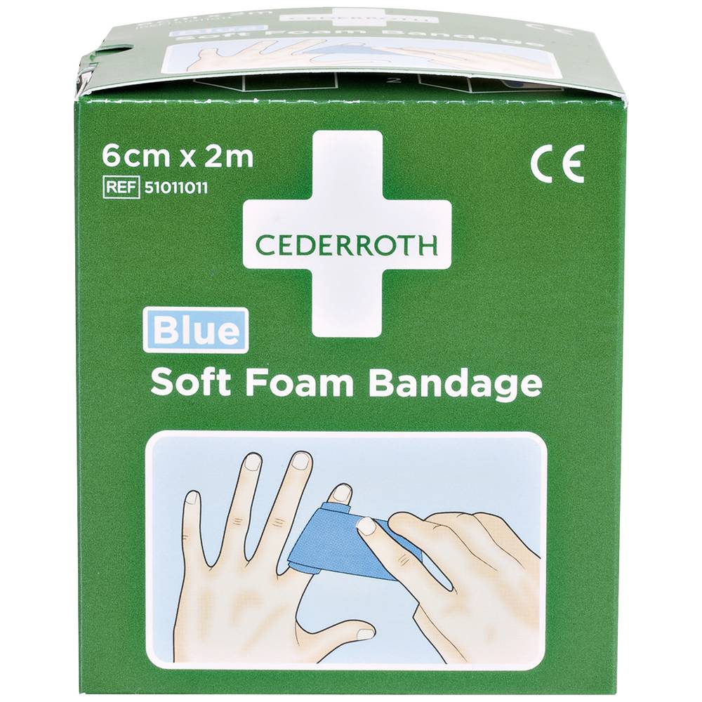 CEDERROTH 1009711 Verband 2 m x 6 cm