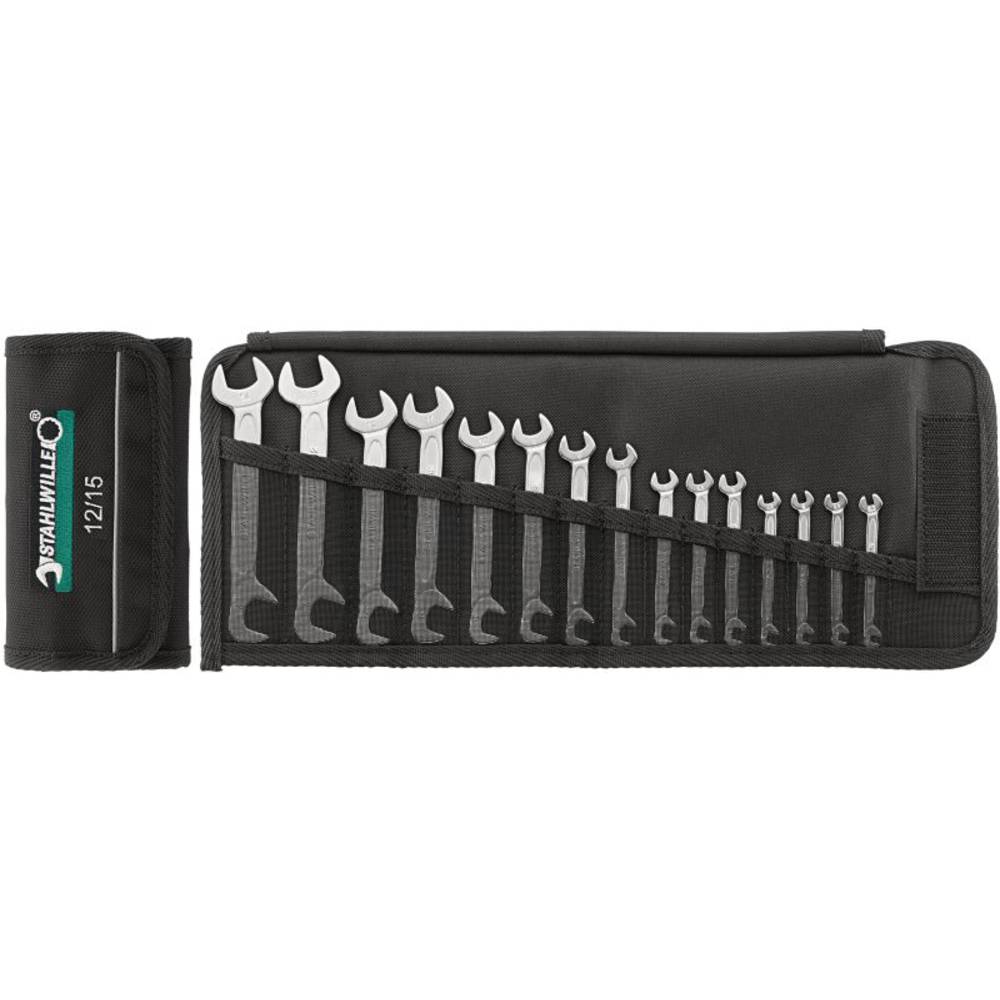 Stahlwille 96404654 12A/13 Dubbele steeksleutelset Sleutelbreedte (inch) 1/2 - 15/64