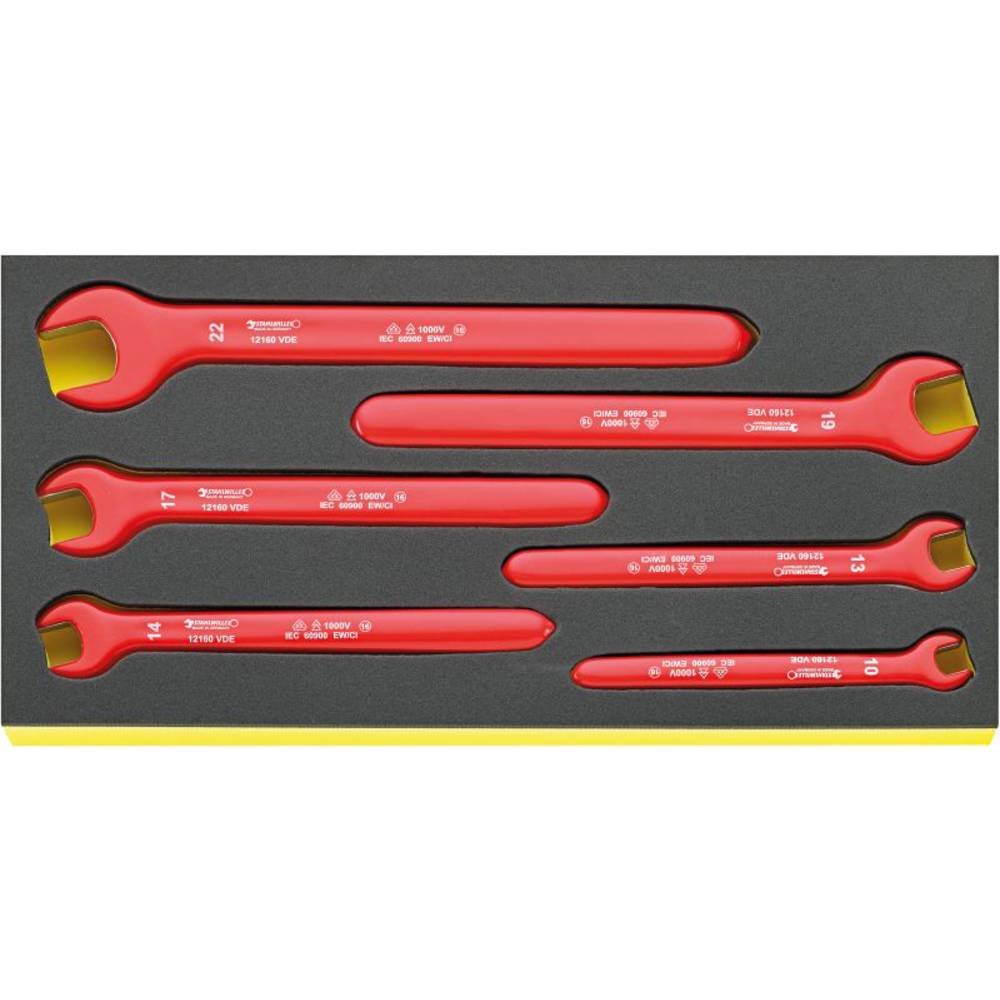 Stahlwille 96830042 TCS 12160 VDE Enkelvoudige steeksleutel Sleutelbreedte (metrisch) 10 - 22 mm