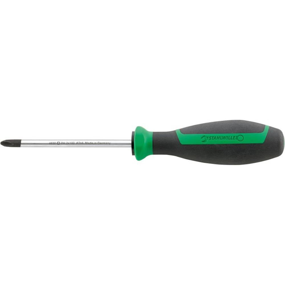 Stahlwille 4630 PH 1 KREUZSCHLITZSCHRAUBENDREHER MIT DRALL-GRIFF 46303001 Kruiskop schroevendraaier 1