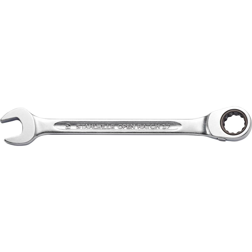 Stahlwille 41172121 17 21 GEWINKELT Steek-ringratelsleutel Sleutelbreedte (metrisch) 21 mm