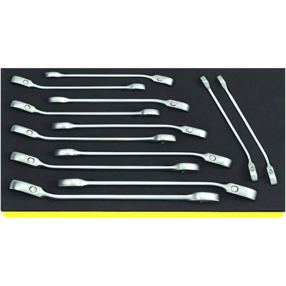 Stahlwille 96830649 TCS 17/12 Steek-ringratelsleutelset Sleutelbreedte (metrisch) 8 - 19 mm