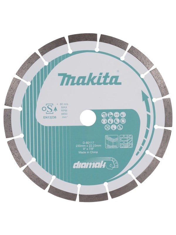 Makita D-80117 Diamond Wheel 230x22.23