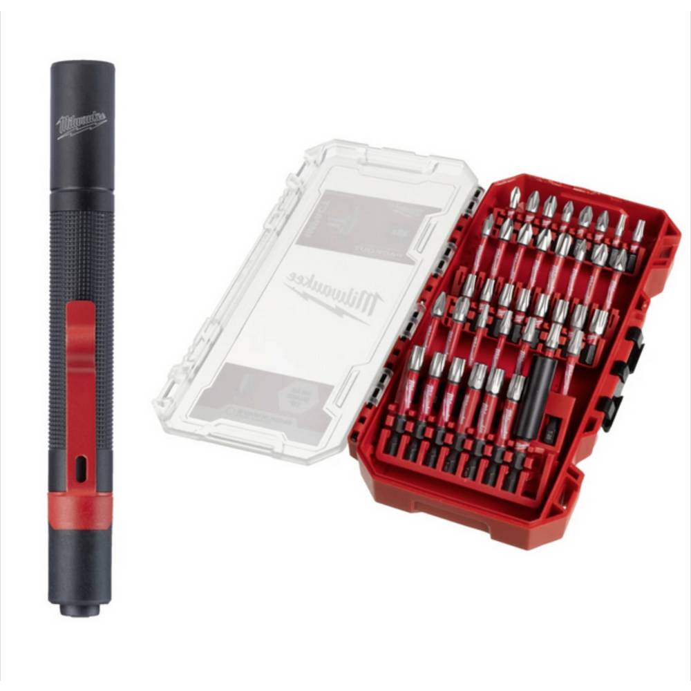 Milwaukee 4932498608 Bitset T-profiel, Kruiskop Phillips, Kruiskop Pozidriv