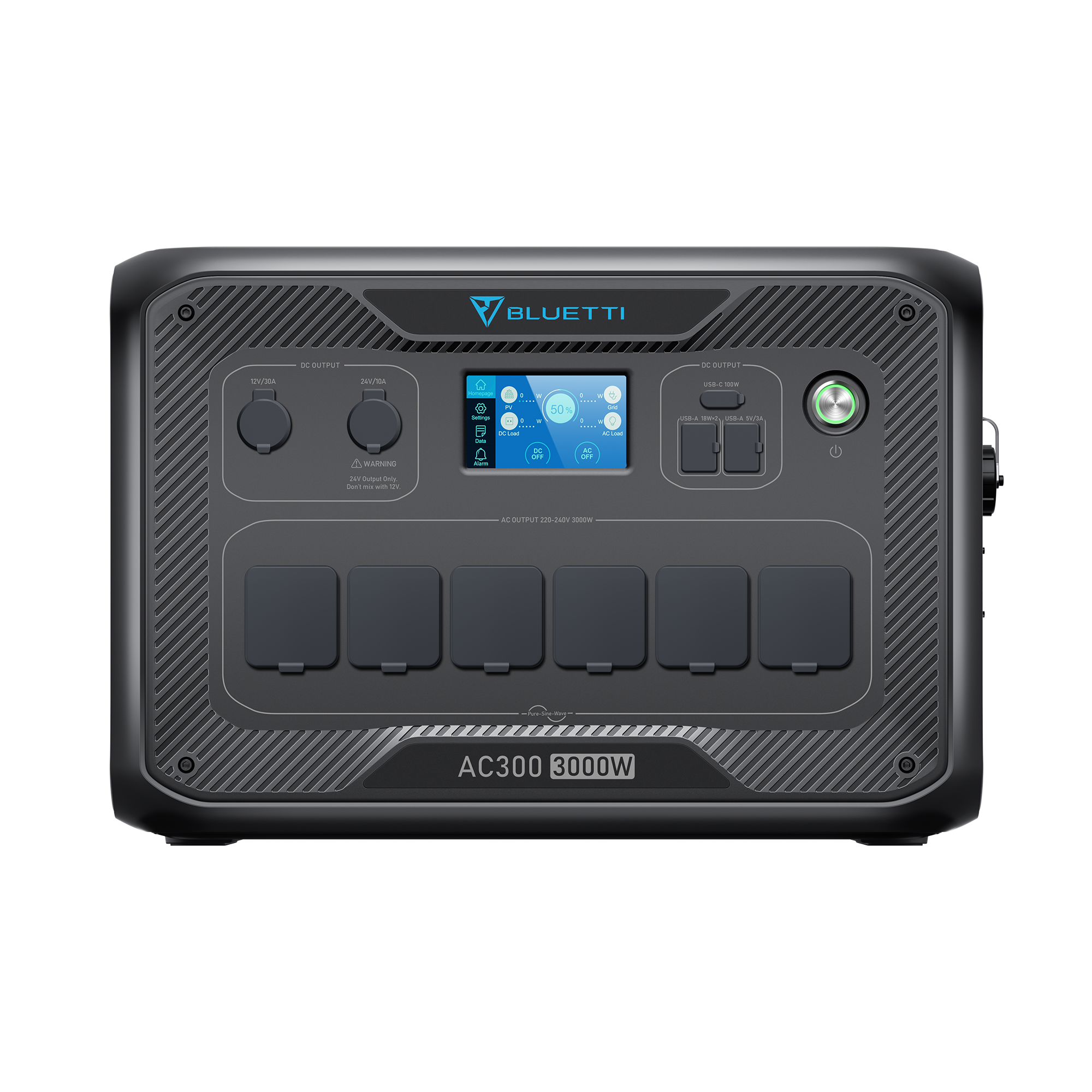 Bluettipower-EU AC300-EU-GY-BL-SPFEU-00