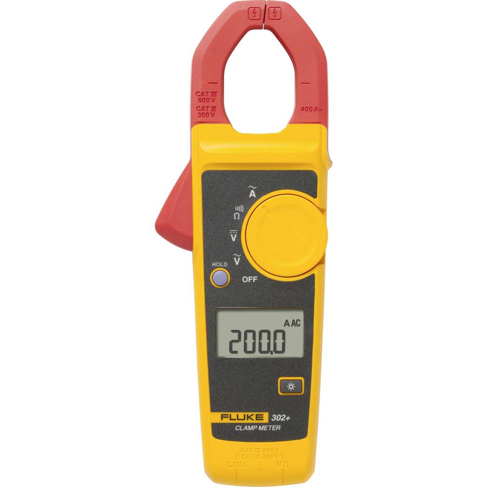 Fluke 302+/EUR Stroomtang Digitaal CAT III 600 V, CAT IV 300 V