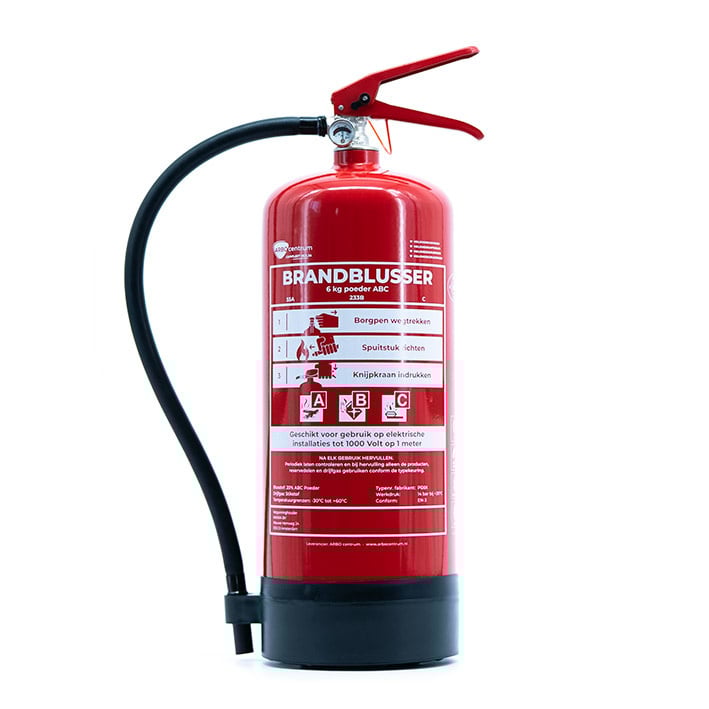 ARBOwinkel.nl Poederblusser 6 kilo - Poederblusser 6 kg