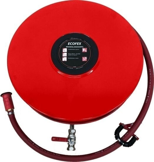 EcoFex Brandslanghaspel 25m 3/4” - Brandslanghaspel 25m
