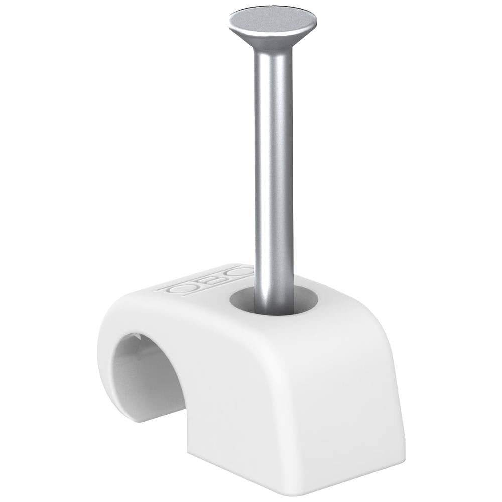 OBO Bettermann 2228686 Nagelklem Zuiver wit 100 stuk(s)