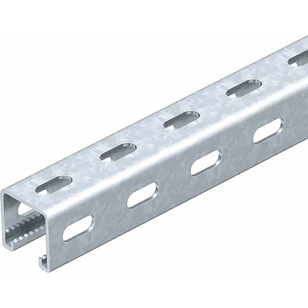 OBO Bettermann 6479683 Profielrail (l x b x h) 400 x 41 x 41 mm Grijs 1 stuk(s)