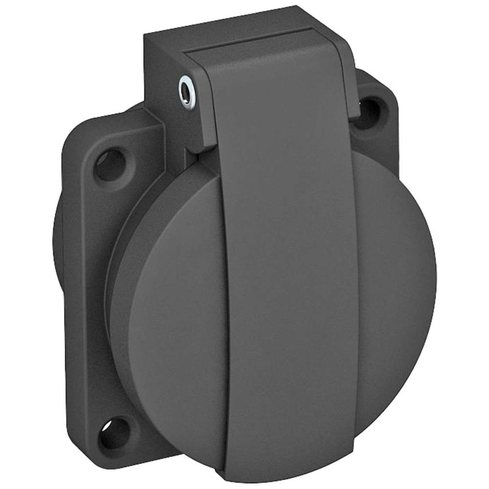 OBO Bettermann 6109873 Aanbouwcontactdoos IP44 Zwart