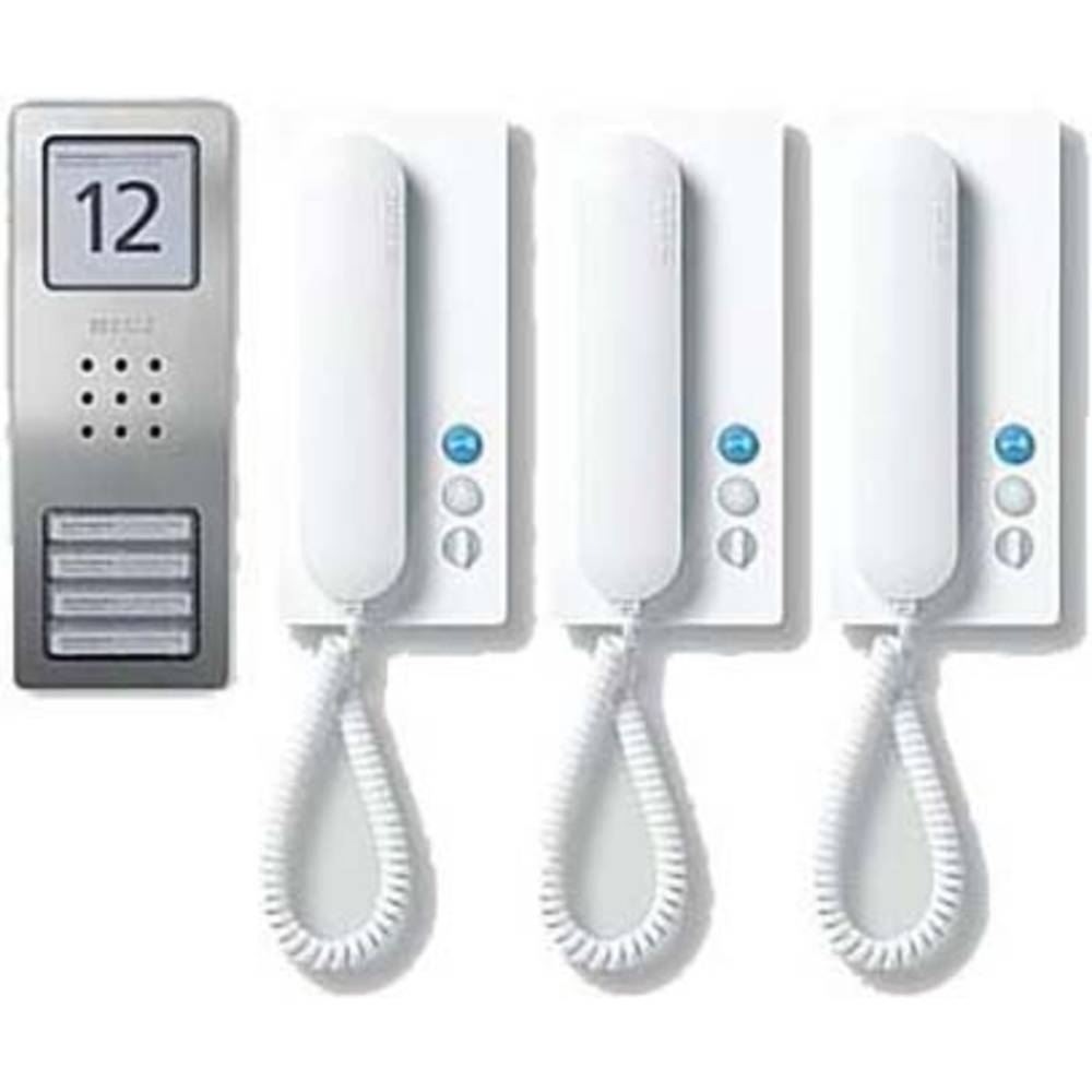 Siedle SET CA 812-3 E/W Infoveld voor Deurintercom Kabelgebonden Zilver, Wit