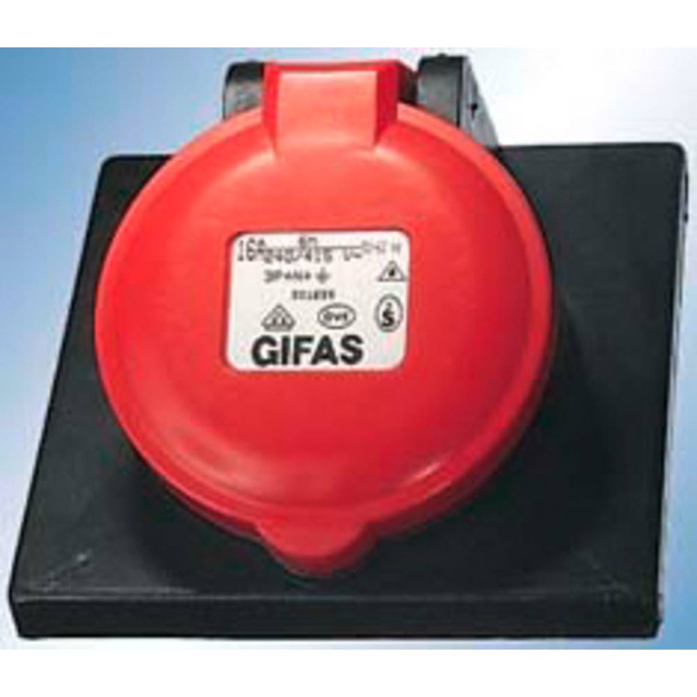 Gifas Electric 303259 102095 CEE-wandcontactdoos 32 A 5-polig 400 V 1 stuk(s)