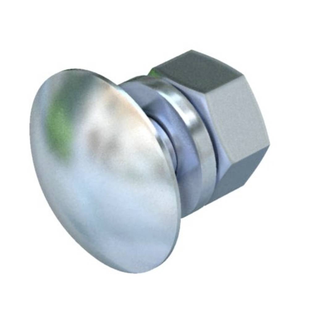 OBO Bettermann FRS 8X16 F 5.6 6406939 Platbolschroef 8 mm 16 mm Staal Thermisch verzinkt 50 stuk(s)