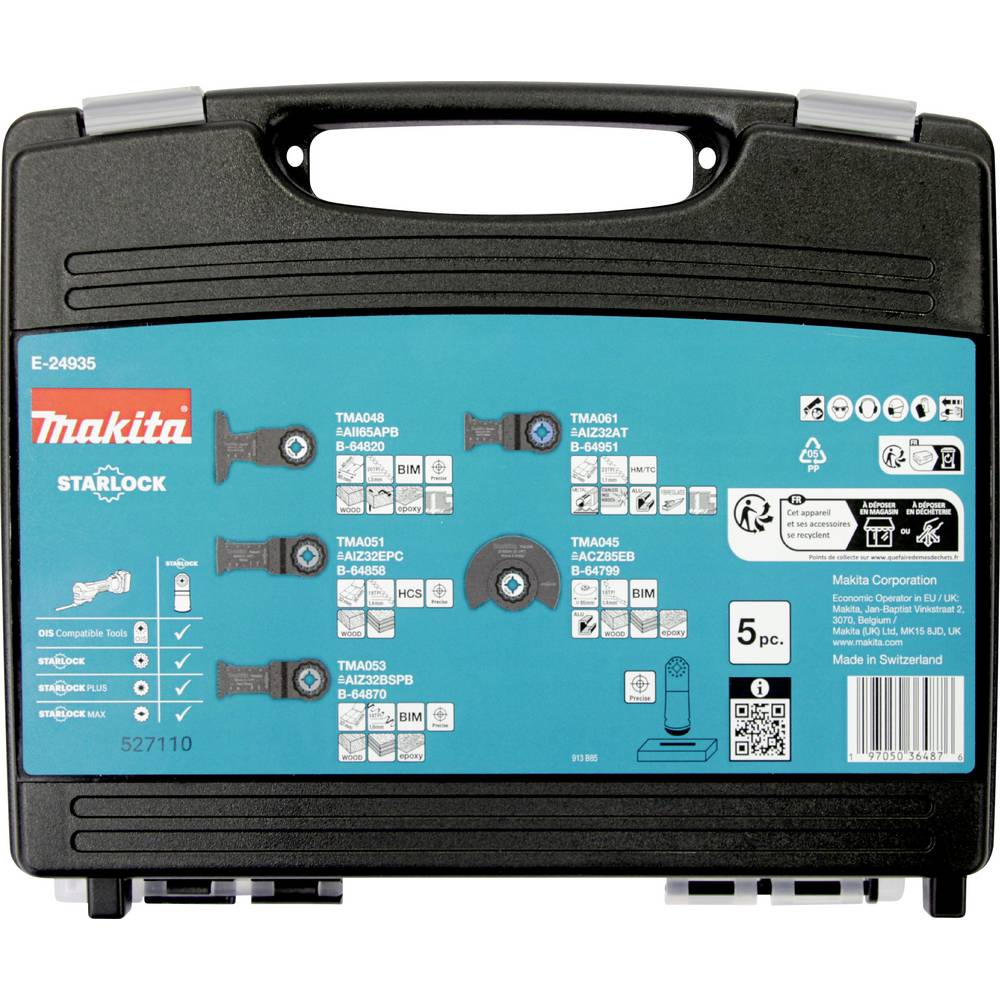 Makita E-24935 Invalzaagbladset 1 set(s)