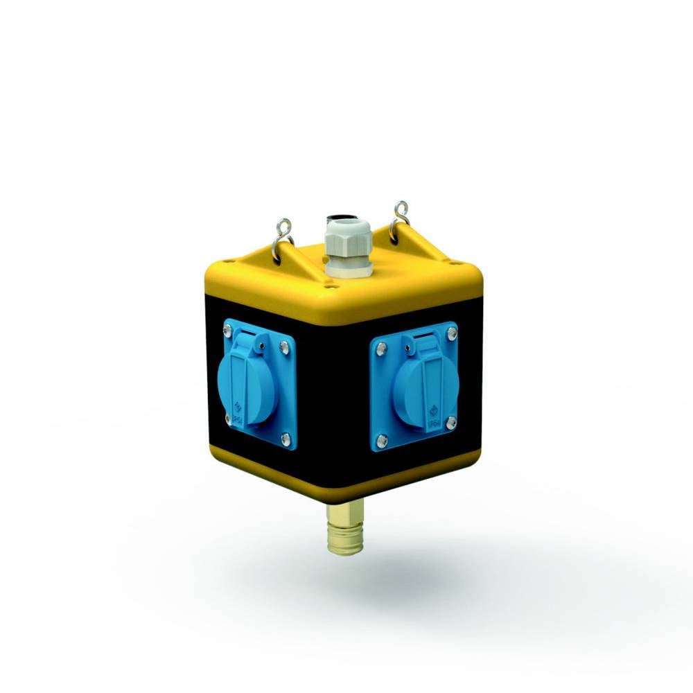 Bals Elektrotechnik 57119 Stekkerdooskubus Zwart