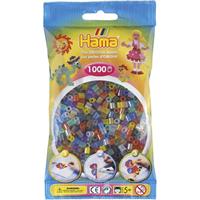Hama 207-53 - Perlen, transparent gemischt, 1000 Stück