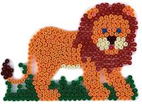 Hama Ironing Beads Pegboard-Lion
