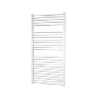 Plieger Palmyra designradiator horizontaal middenaansluiting 1175x600mm 681W wit structuur