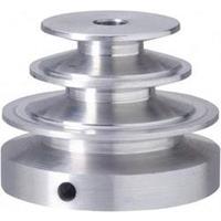 Reely Aluminium V-riemschijf Boordiameter: 6 mm Diameter: 25/30/40 mm
