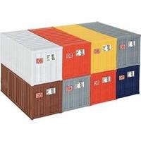 Kibri 10924 H0 20"-containers (8 stuks)
