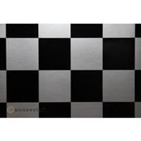 Strijkfolie Oracover 491-091-071-002 Fun (l x b) 2000 mm x 600 mm Zilver-zwart
