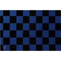Strijkfolie Oracover 43-057-071-010 Fun (l x b) 10000 mm x 600 mm Parelmoer blauw-zwart