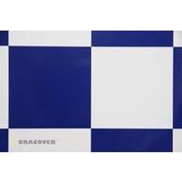 Strijkfolie Oracover 691-010-052-010 Fun (l x b) 10000 mm x 600 mm Wit-donkerblauw