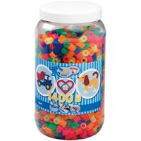 hamabeads HAMA Beads - Maxi - Beads in tub - 1400 pcs - Neon Mix