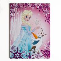 Disney - Canvas Met Glitter - Frozen - Elsa & Olaf - 70x50 Cm